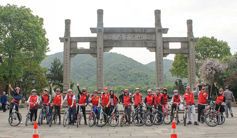 “綠色生活,低碳你我行”友旺自行車騎行活動圓滿結束
